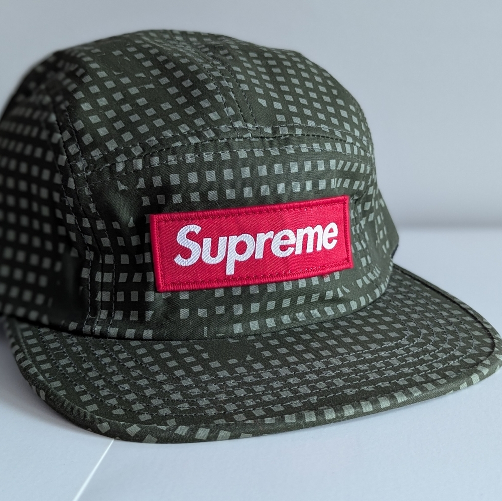 2014 Supreme Green Desert Night Camo Camp Cap